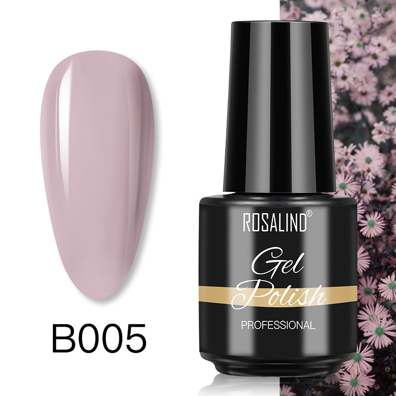 Rosalind New Pure Color Nail Polish 7ML Plastic Bottle Rosalind New Pure Color Nail Polish 7ML Plastic Bottle